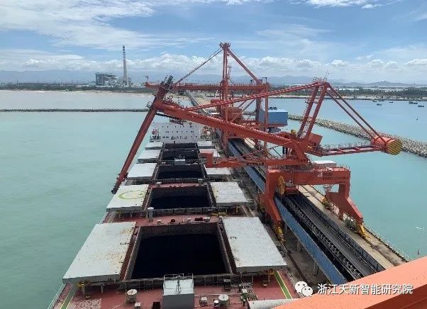 捷報(bào)！天新智能研究院螺旋式連續(xù)卸船機(jī)無(wú)人值守項(xiàng)目榮獲2021年電力行業(yè)技術(shù)類成果一等獎(jiǎng)